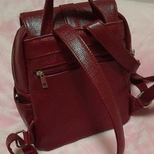 Soft leather leather backpacker